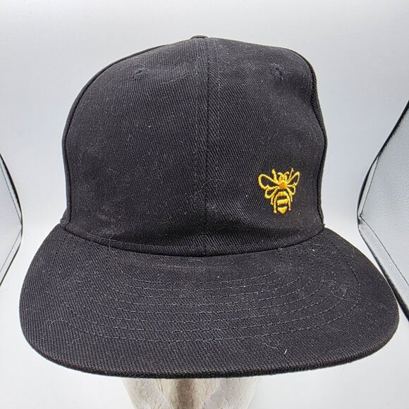 Jack Daniels Tennessee Honey Adults Black Yellow Snapback Hat